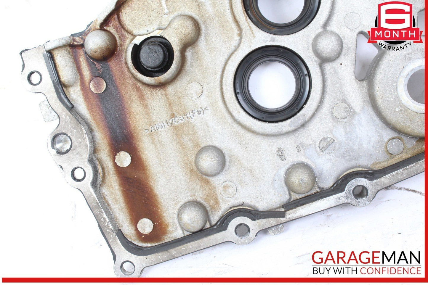 08-10 Porsche Cayenne 957 3.6L V6 Cylinder Head Timing Chain Cover 03H109147G