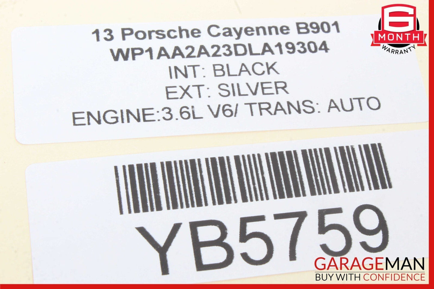 11-16 Porsche Cayenne Turbo 958 Rear Side Antenna Amplifier AMP Module OEM