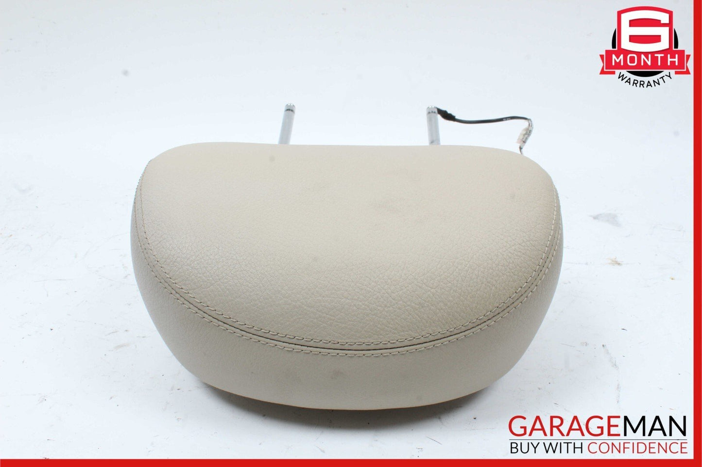 07-09 Mercedes W211 E350 E63 Front Left / Right Seat Headrest Head Rest Beige
