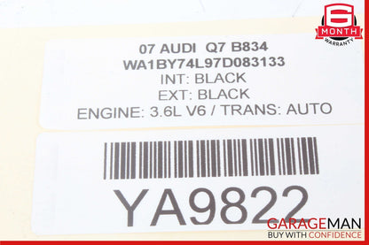 07-09 Audi Q7 Front Left or Right Side Seat Lumbar Adjustment Switch 8E0959777B