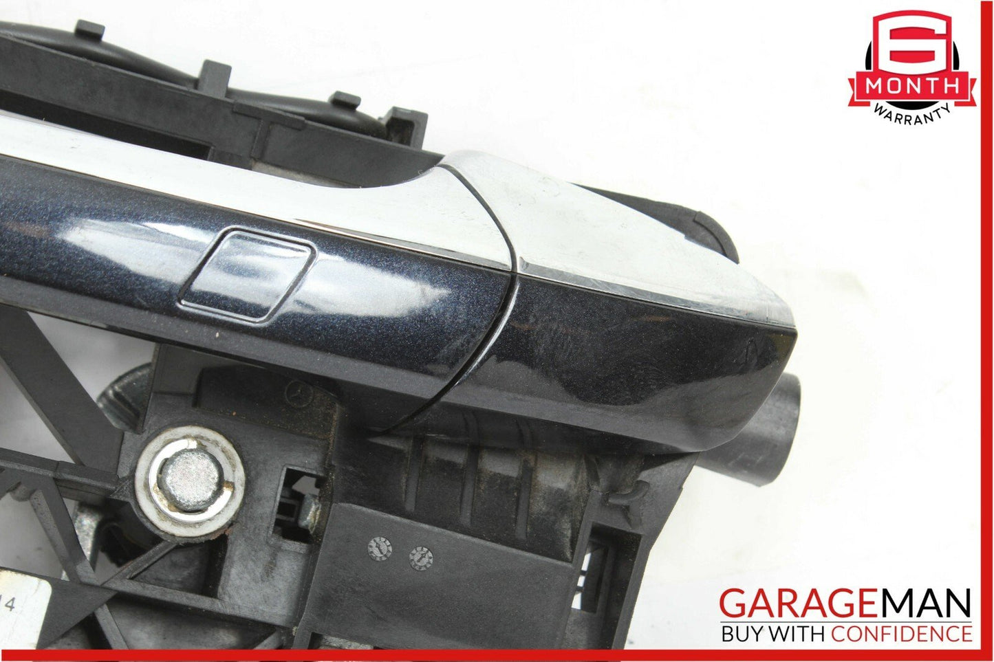 07-13 Mercedes W221 S550 Rear Left Side Exterior Door Handle Keyless Go Black