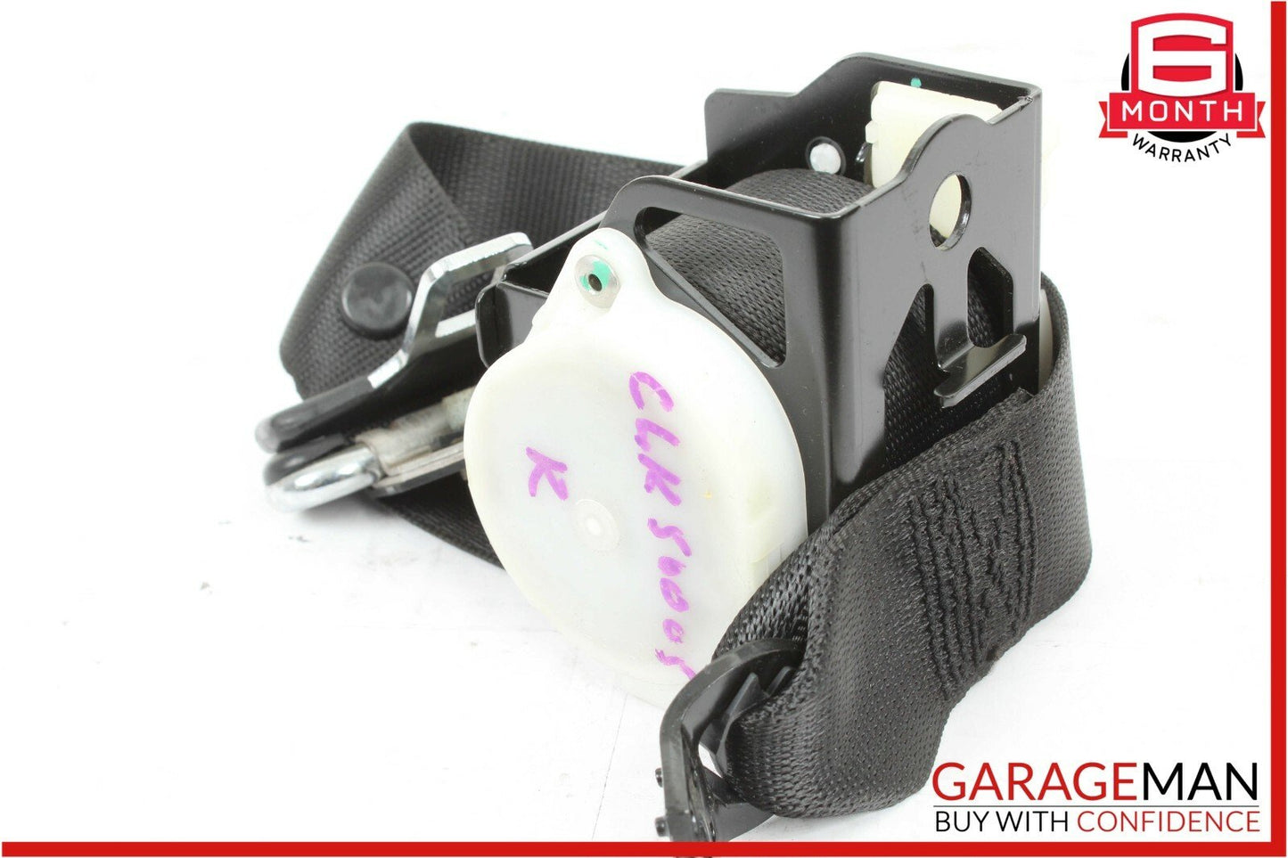 03-09 Mercedes W209 CLK500 Rear Left Seatbelt Seat Belt Retractor Black
