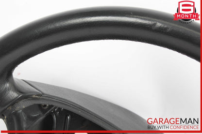 00-03 Mercedes W210 E320 E430 CLK320 4 Spoke Driver Steering Wheel Black OEM