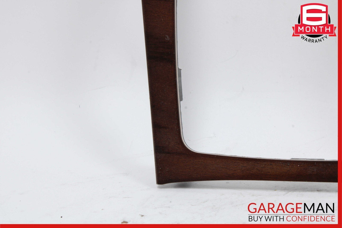 08-14 Mercedes W204 C250 C300 E550 Center Console Shift Shifter Bezel Trim Wood