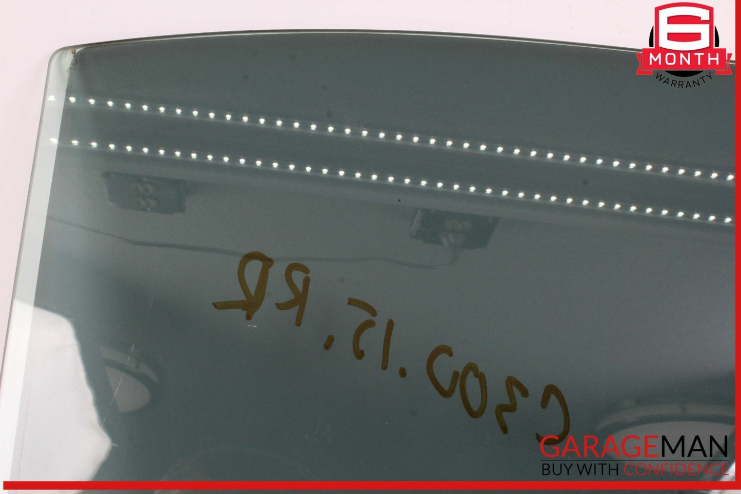 15-21 Mercedes W205 C300 C400 Rear Right Side Door Window Glass OEM