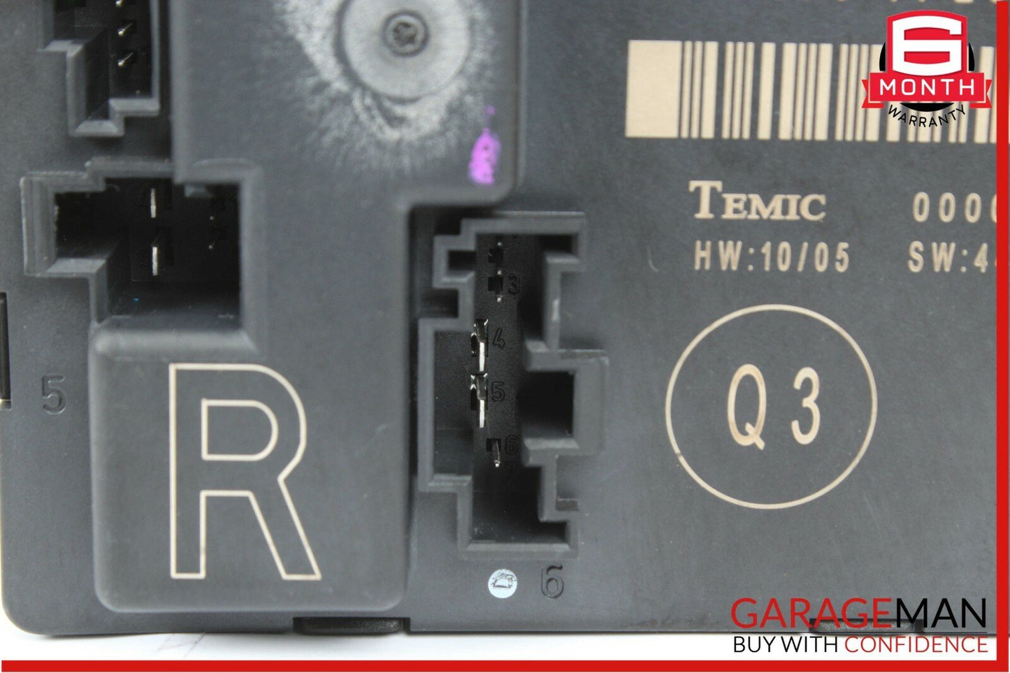 03-09 Mercedes W211 E350 E63 AMG Rear Right Passenger Side Door Control Module