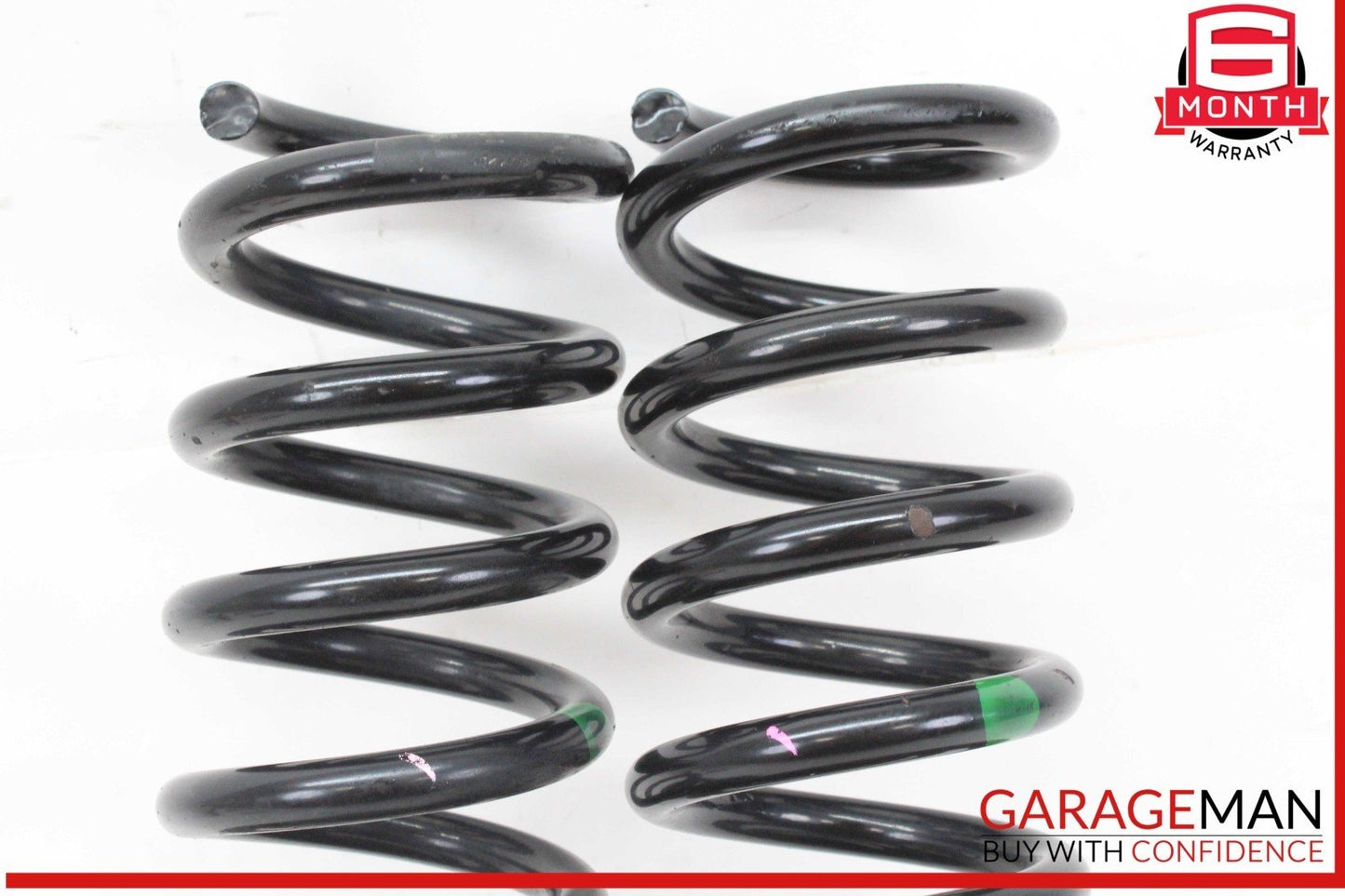 15-20 Mercedes W205 C300 Rear Right & Left Shock Absorber Coil Spring Set of 2