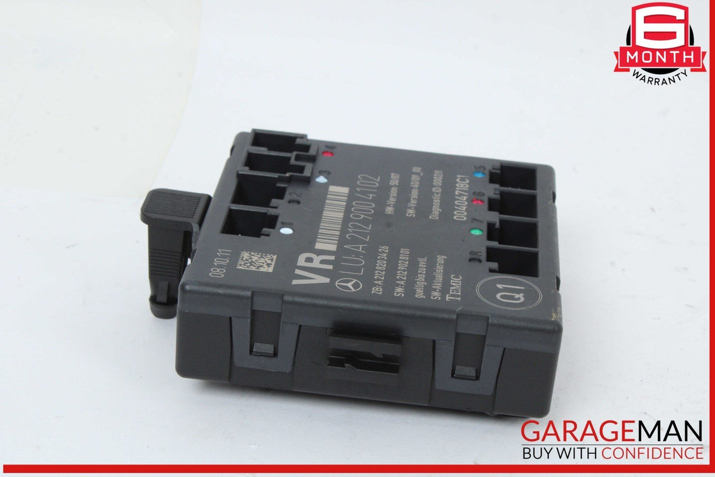 08-14 Mercedes X204 GLK350 Front Right Passenger Side Door Control Module Unit