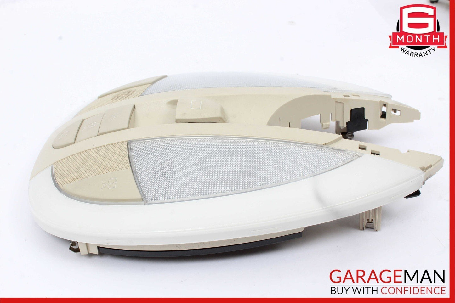 06-11 Mercedes W219 CLS500 Front Upper Overhead Dome Light Sunroof Switch Brown