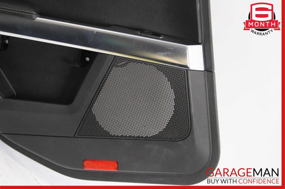 10-15 Mercedes X204 GLK250 Rear Left Side Interior Door Trim Cover Panel Black