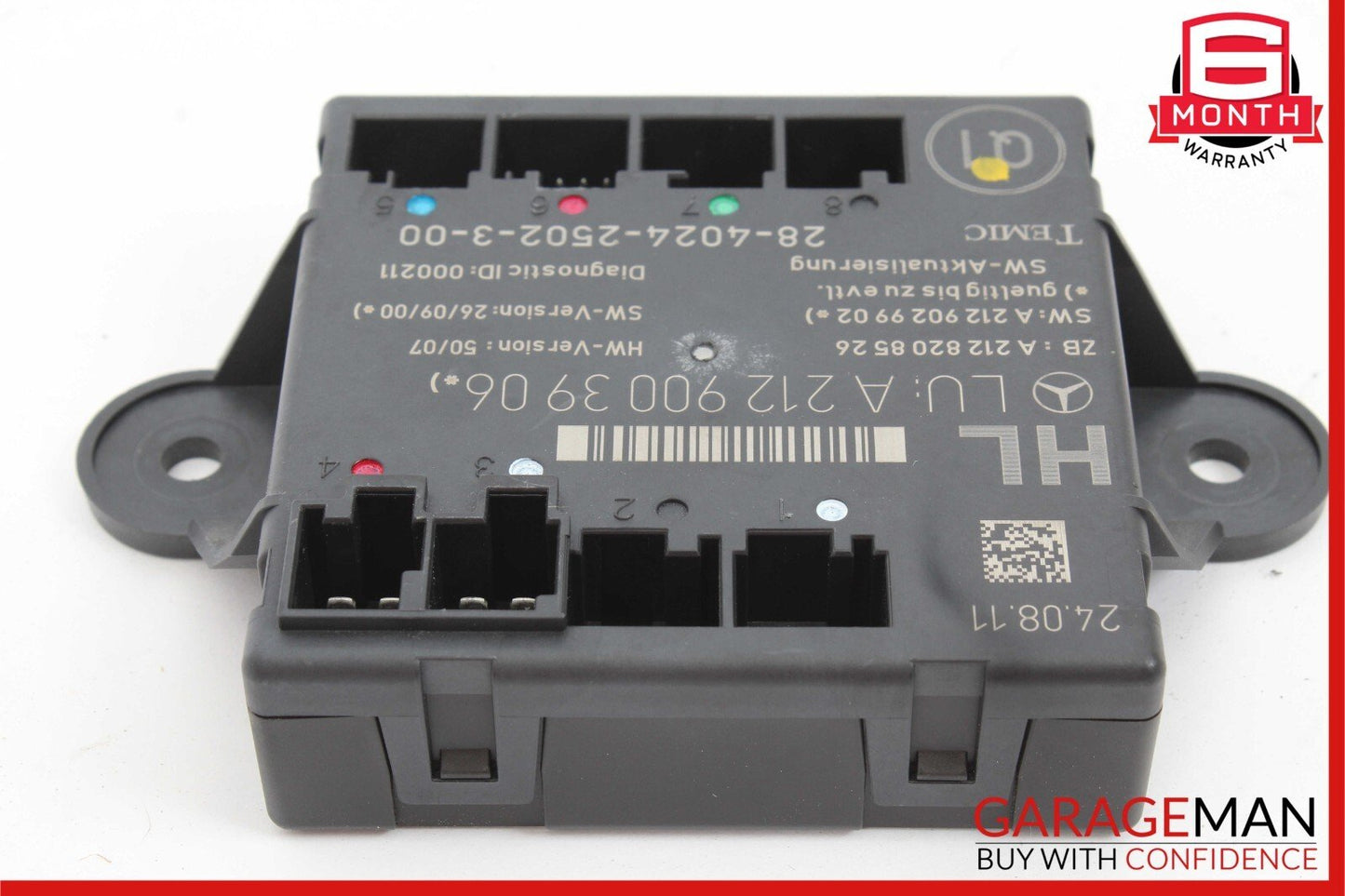 08-18 Mercedes W204 C250 C300 CLS550 Rear Left Side Door Control Module OEM