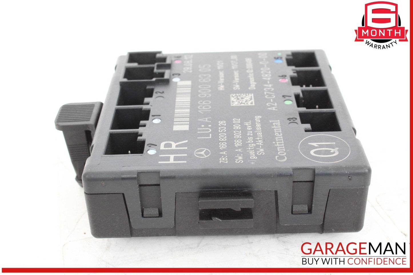 12-19 Mercedes X166 GL450 GLE350 Rear Right Side Door Control Module Unit OEM