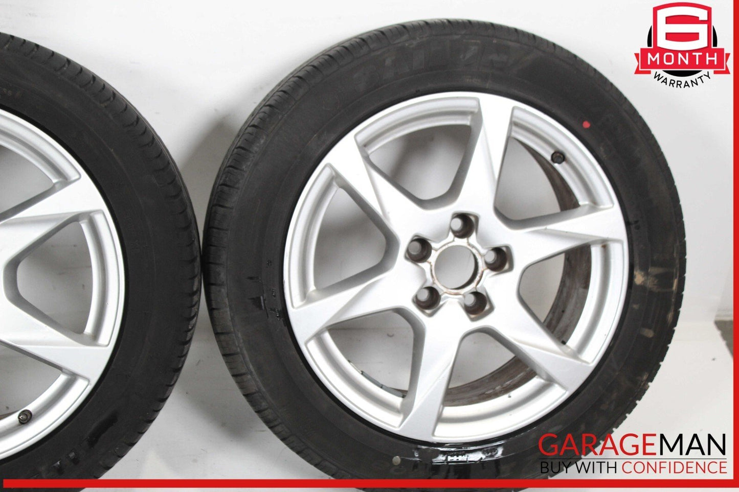 09-11 Audi A4 Complete Wheel Tire Rim Set of 4 Pc 7.5 x 17 OEM