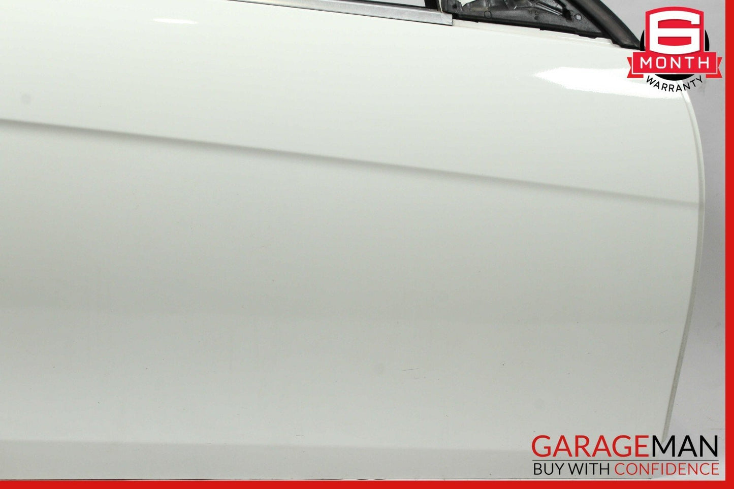 12-14 Mercedes W204 C350 Coupe Front Right Side Exterior Door Shell Frame White