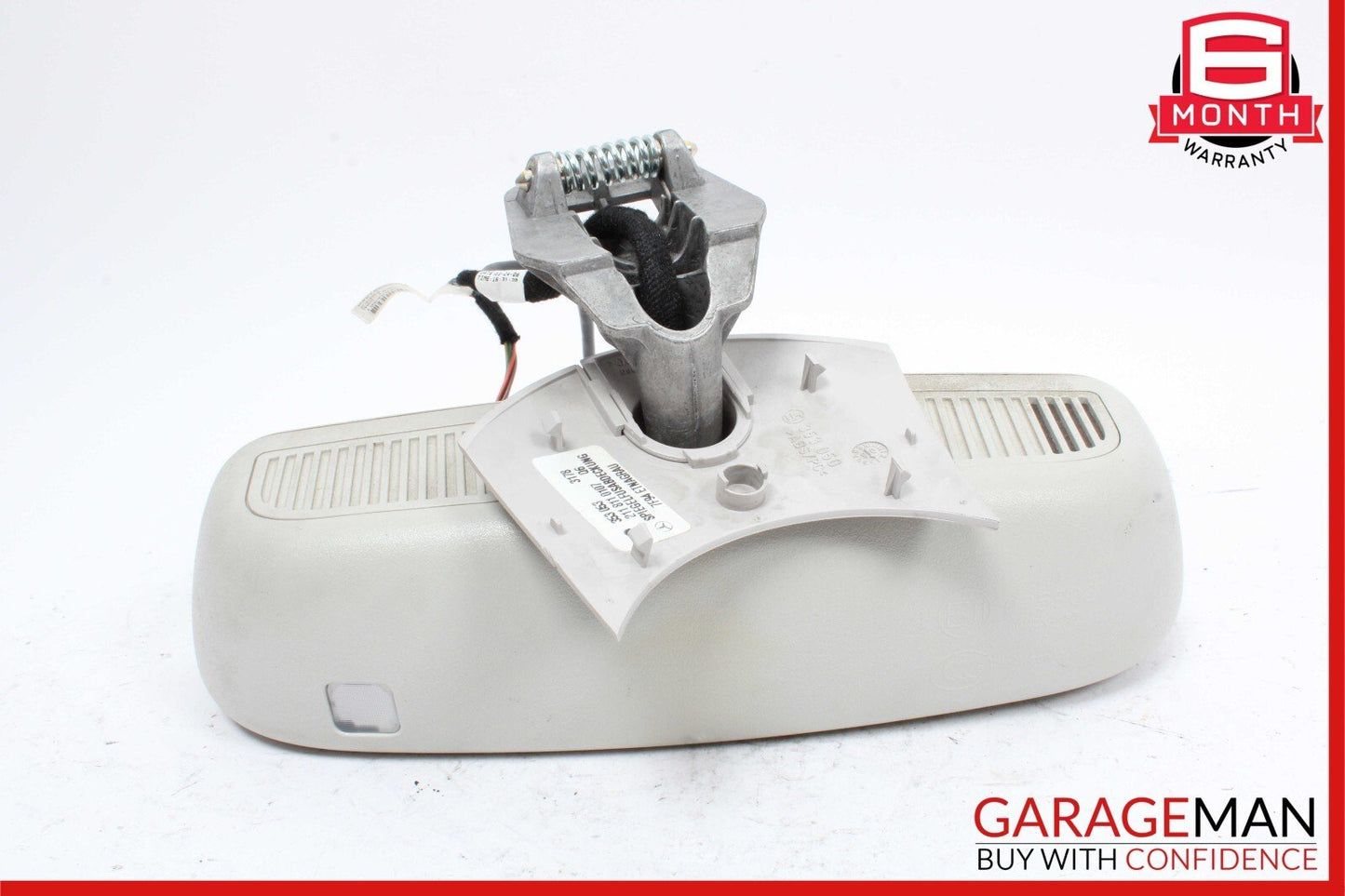 07-09 Mercedes W211 E350 E550 E63 AMG Interior Rear View Mirror Gray OEM