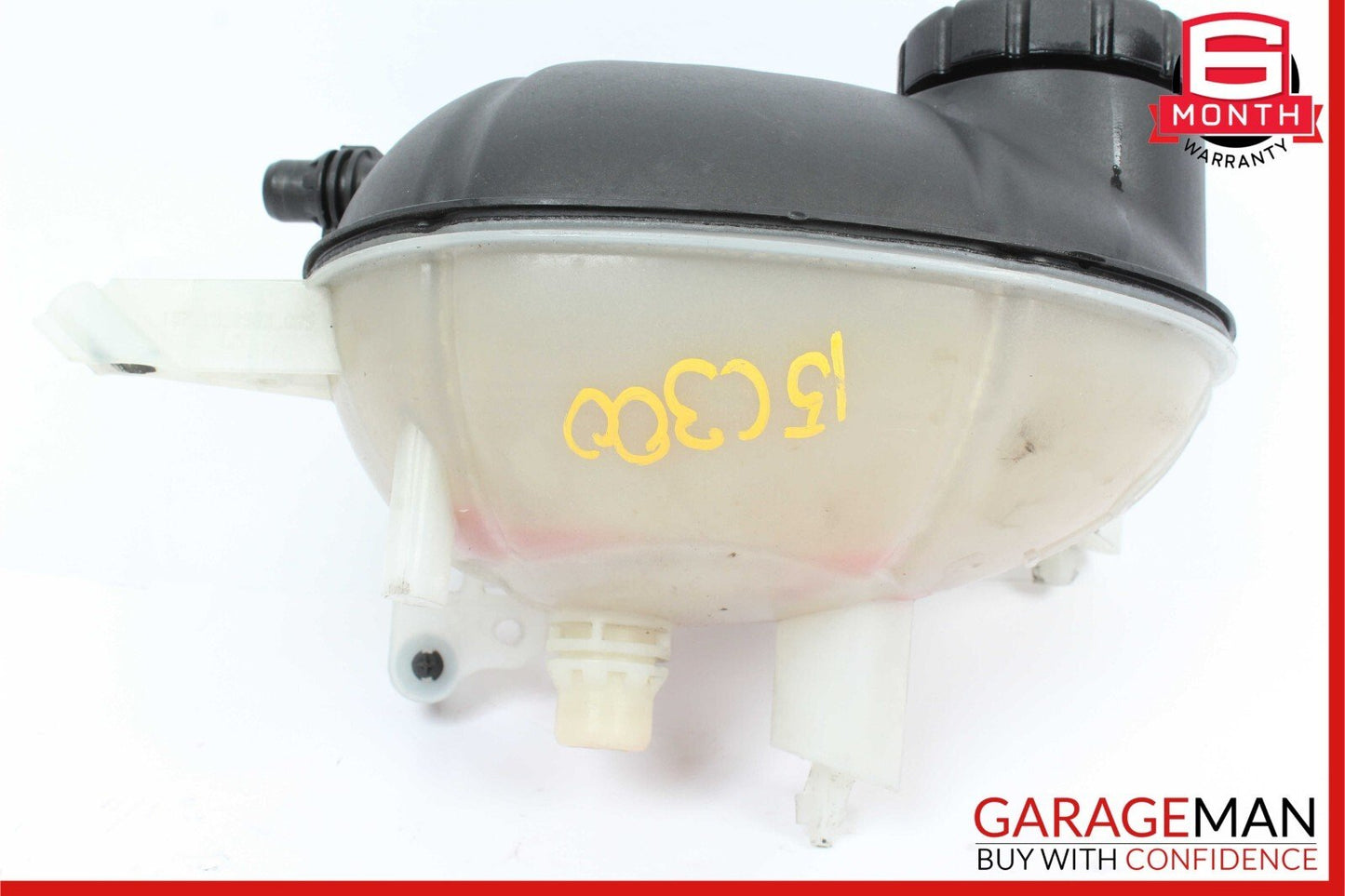 15-20 Mercedes W205 C300 Radiator Coolant Overflow Expansion Reservoir Tank OEM