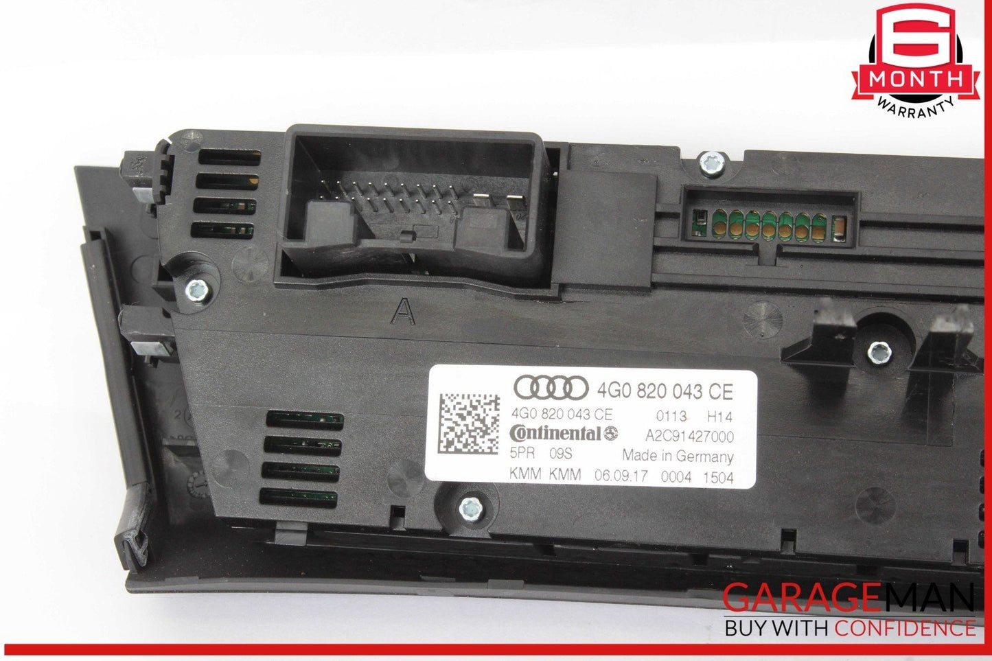 12-18 Audi A6 A7 Front AC Air Conditioning Temperature Climate Control Panel OEM