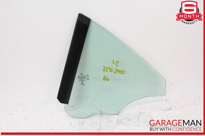 12-20 Mercedes R172 SLC300 SLK350 Rear Right Quarter Window Glass OEM