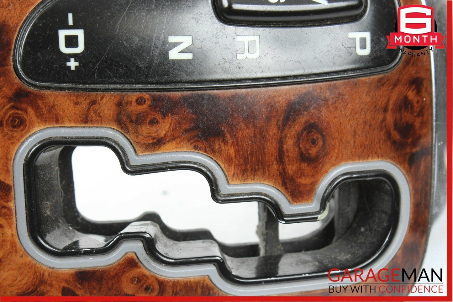 00-06 Mercedes W215 CL500 CL65 AMG Center Console Shift Shifter Bezel Trim Wood