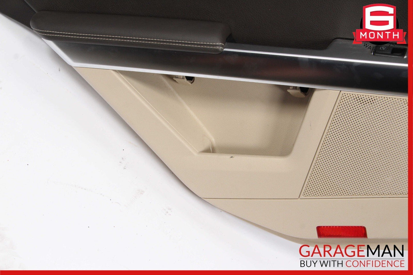 10-15 Mercedes X204 GLK320 GLK230 Rear Left Driver Interior Door Panel Beige OEM