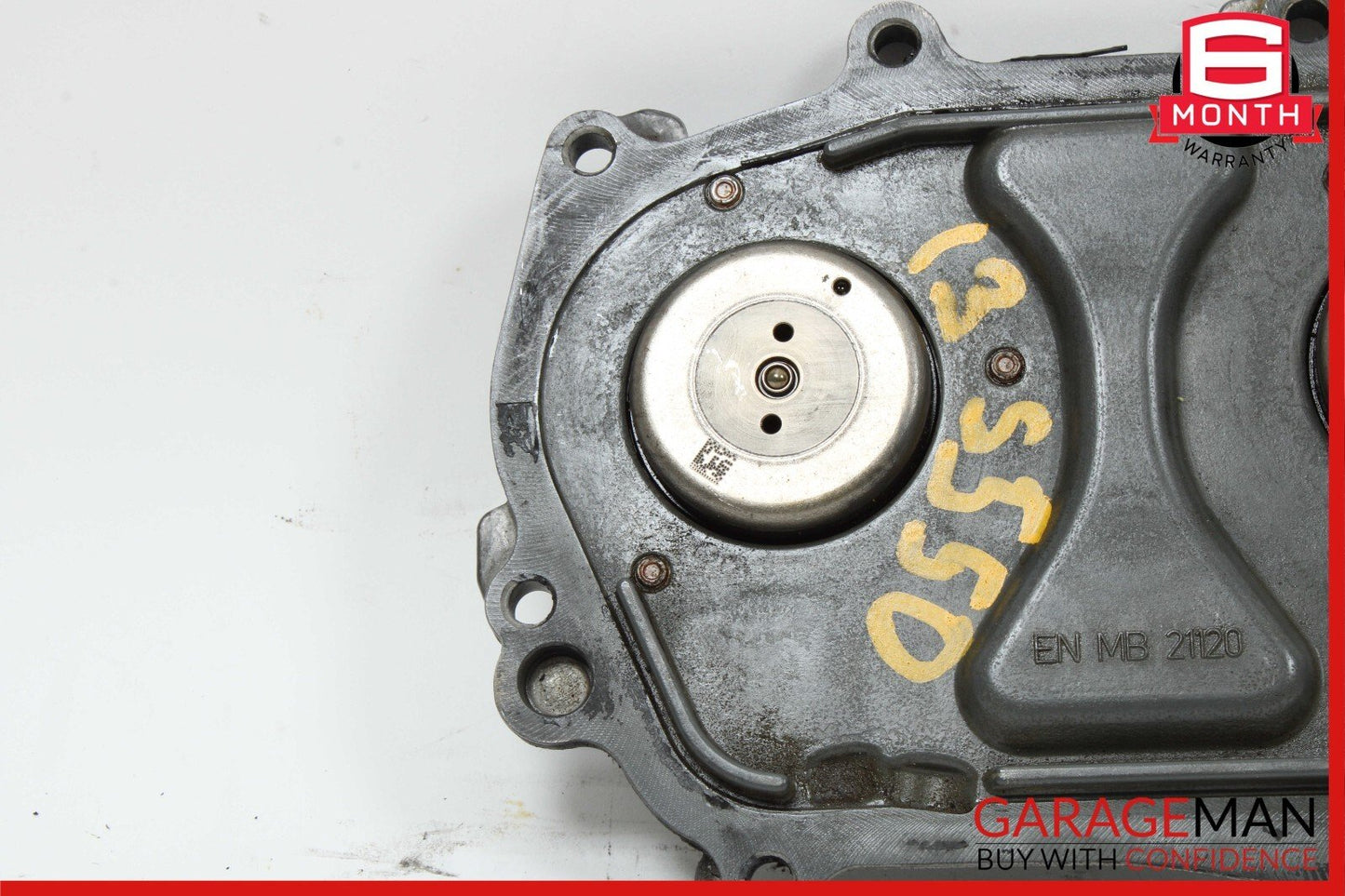 12-18 Mercedes S550 SLK350 Front Right / Left Engine Timing Chain Cover Plate