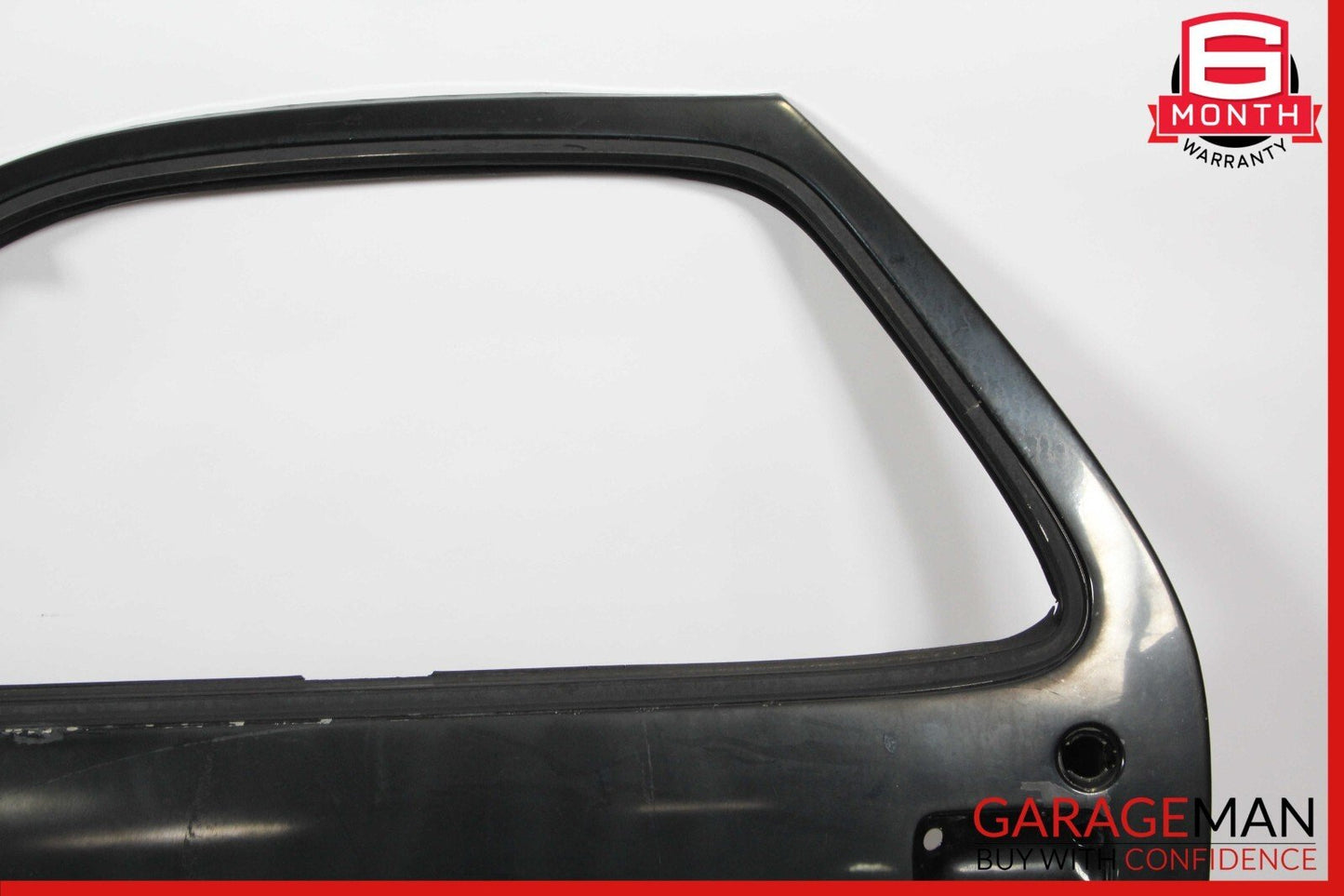 84-91 Porsche 928 Front Left Side Exterior Door Shell Panel Black OEM