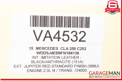14-19 Mercedes W117 CLA250 Rear Left / Right Suspension Camber Strut Control Arm