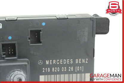 06-11 Mercedes W219 CLS500 CLS550 Rear Right Side Door Control Module 2198200326