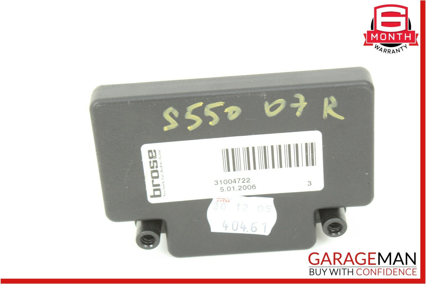 07-09 Mercedes W221 S550 S65 AMG Front Right Side Seat Occupancy Weight Sensor
