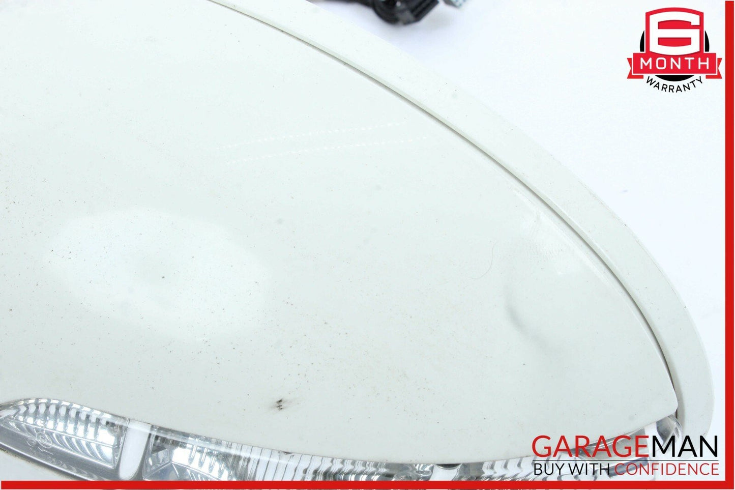 07-09 Mercedes W221 S550 S600 Front Left Side Mirror Door Rear View White OEM