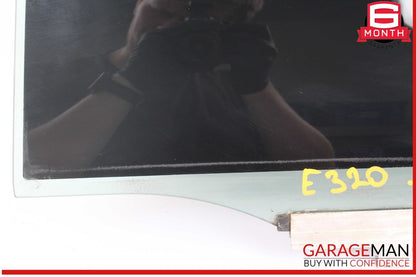 96-03 Mercedes W210 E320 Rear Left Driver Side Door Window Auto Glass OEM