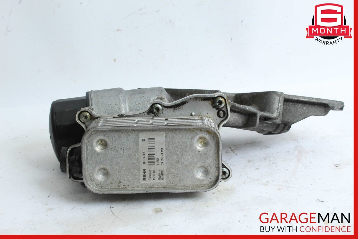 08-11 Mercedes W221 S550 Engine Oil Filter Cooler Housing 2721800410 OEM