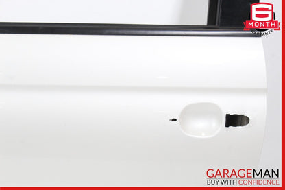 12-17 Fiat 500 Front Left Driver Side Door Shell Panel White OEM