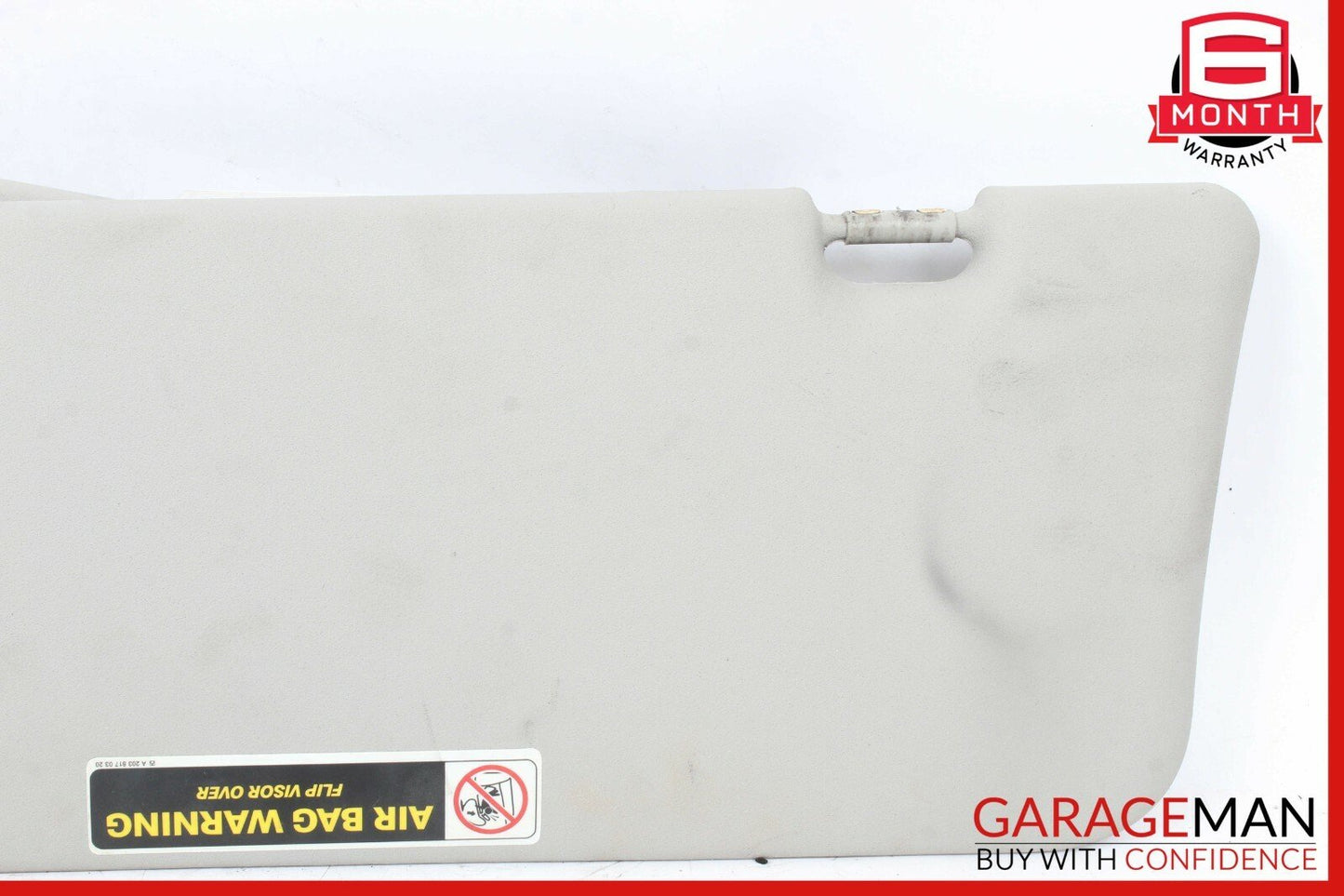 06-12 Mercedes X164 GL450 GL550 ML450 Front Right Sun Visor Sunvisor Shade Grey