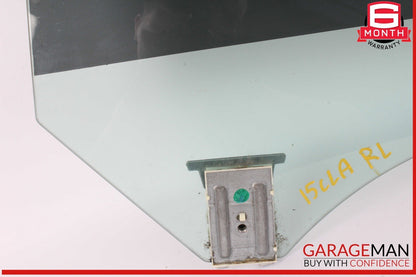 14-18 Mercedes W117 CLA250 Rear Left Driver Side Door Window Glass OEM
