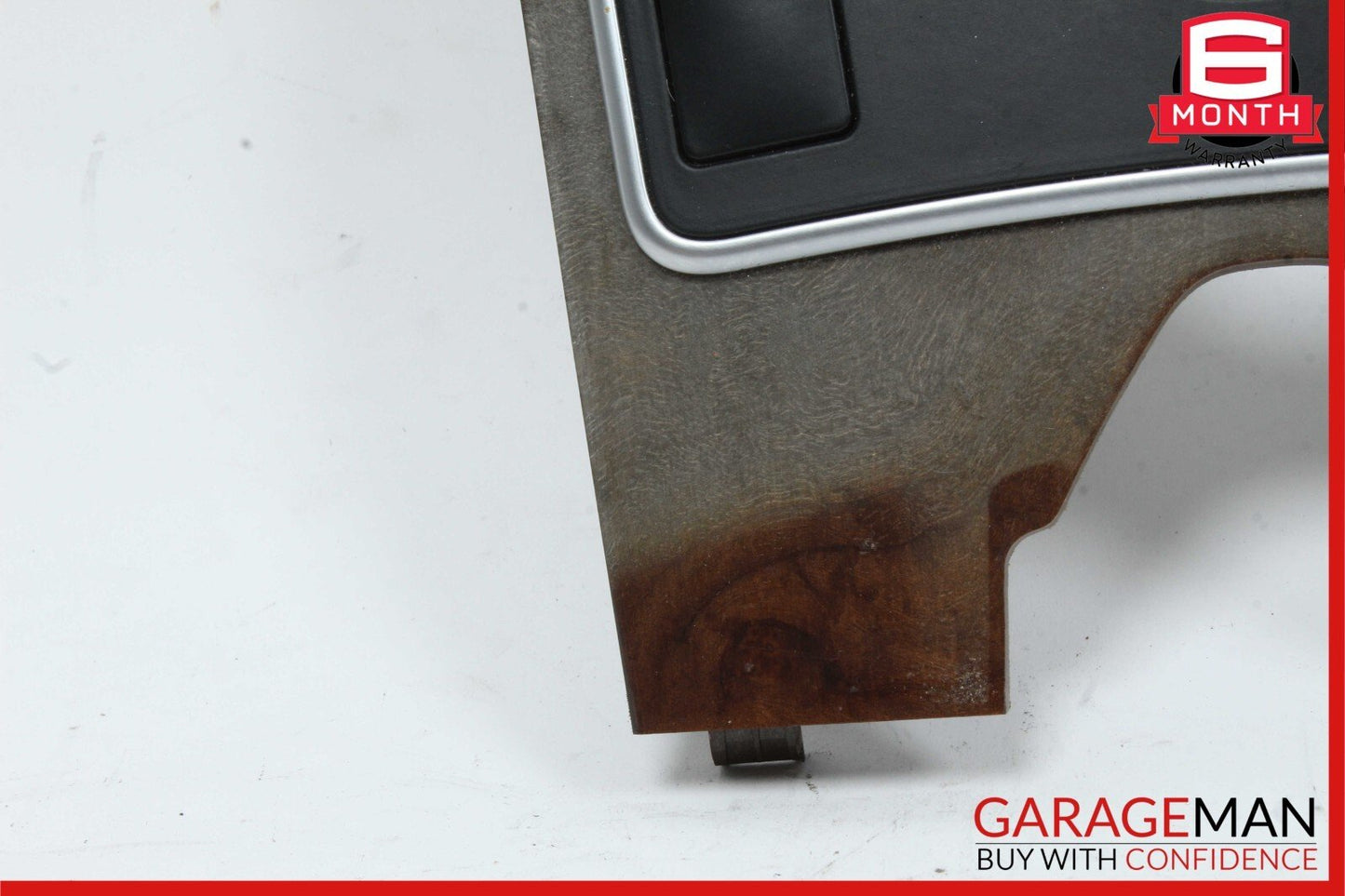 10-13 Mercedes W212 E350 4MATIC E550 Center Console Switch Trim Bezel Wood OEM