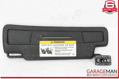 05-11 Mercedes R171 SLK350 Front Right Side Sun Visor Sunvisor Shade Black OEM