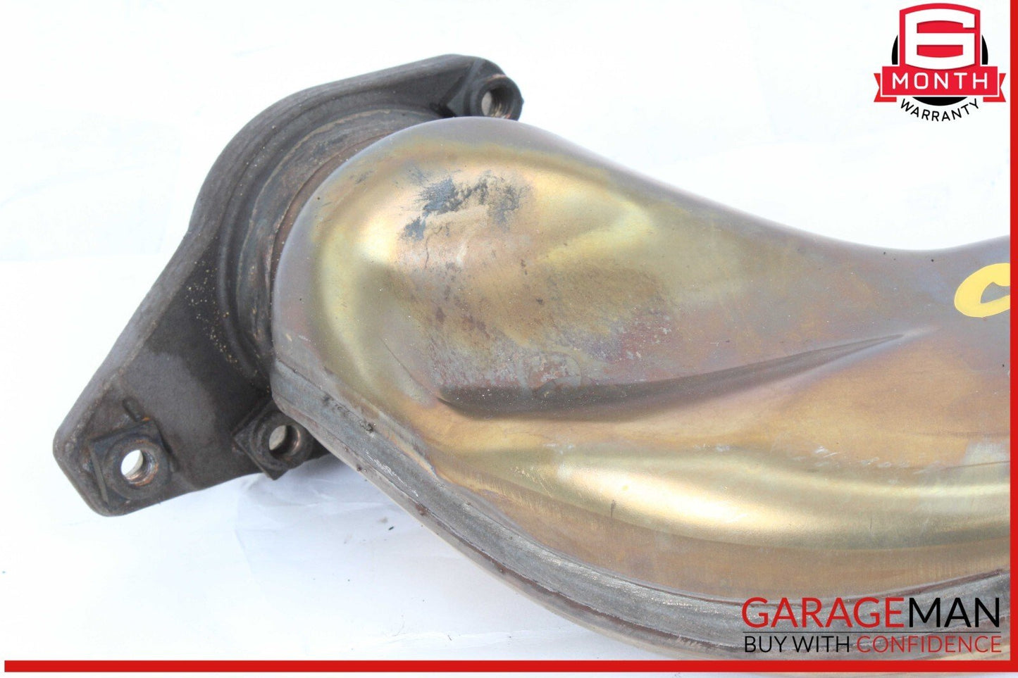 12-18 Mercedes W218 CLS550 4.6L Right Exhaust Pipe Adapter 2781400808 OEM