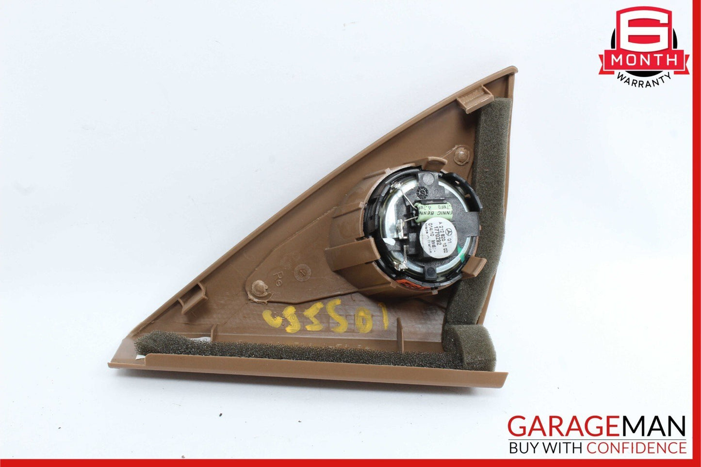 07-13 Mercedes W221 S550 Front Right Passenger Side Tweeter Speaker Cover Brown