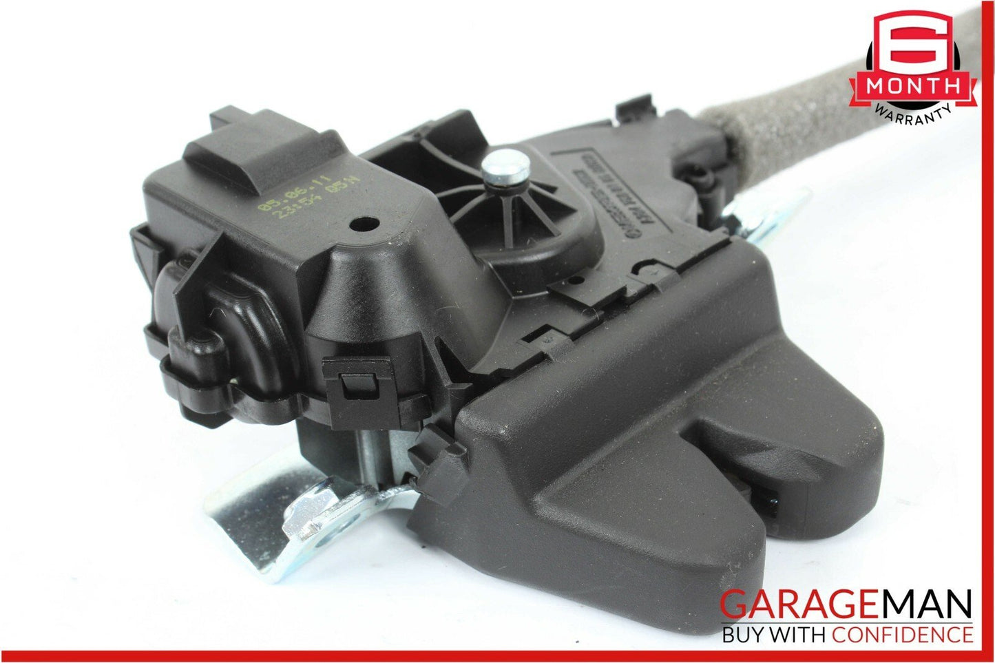 08-15 Mercedes W204 C250 Trunk Lid Lock Latch Actuator w/ Cylinder Mechanism OEM