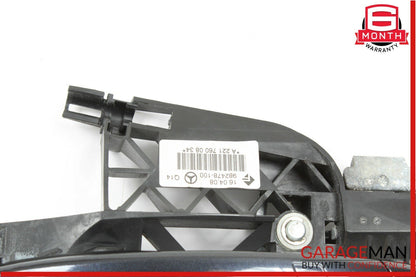 07-13 Mercedes W221 S550 Rear Right Exterior Door Handle Keyless Go Black