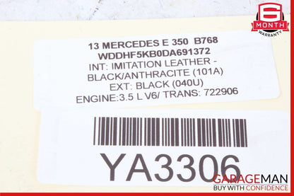 08-20 Mercedes W212 E350 CLS400 C300 Front Right Side Seat Control Module Unit