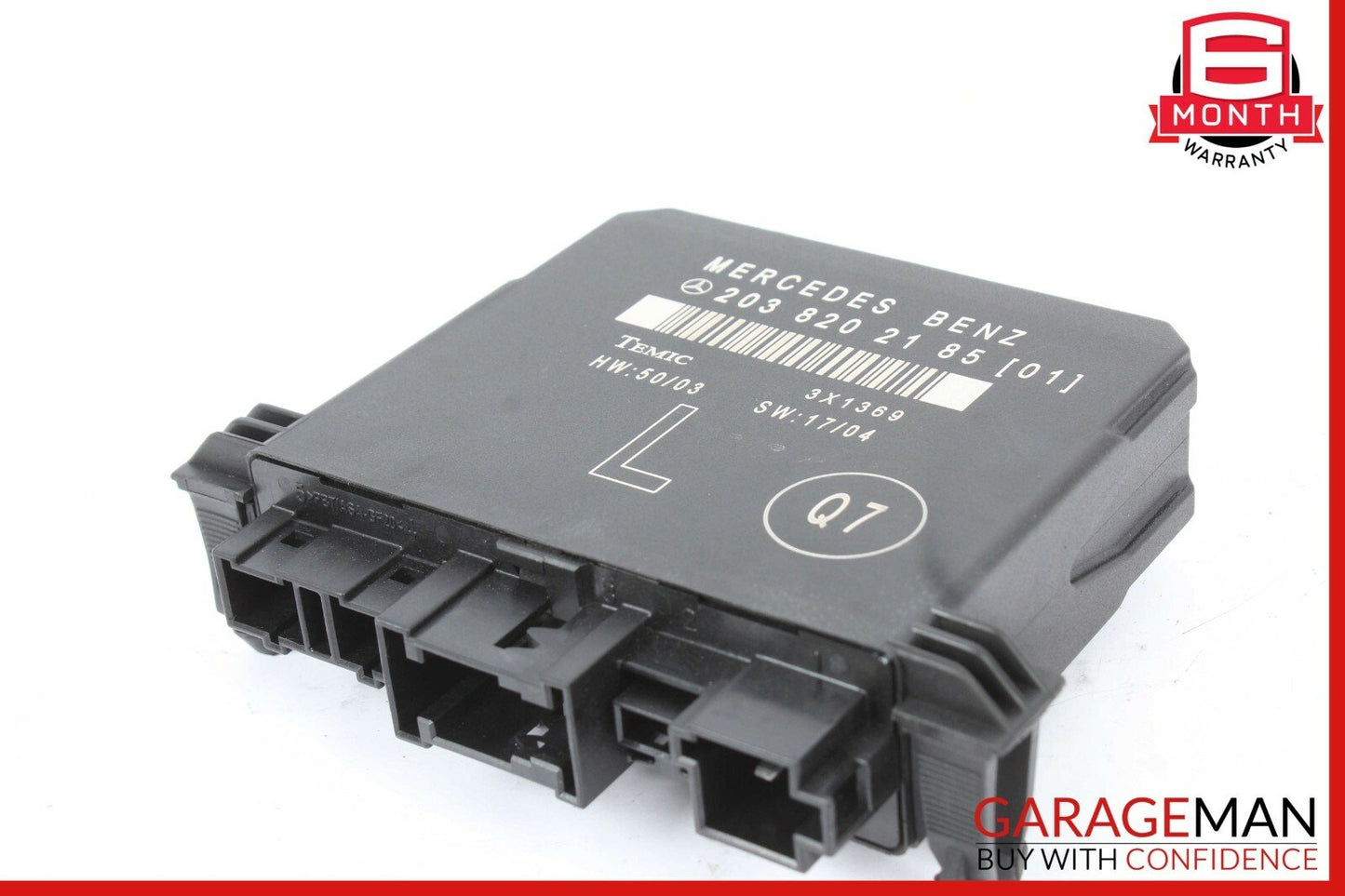 01-07 Mercedes W203 C230 C55 AMG Rear Left Side Door Controller Module Unit