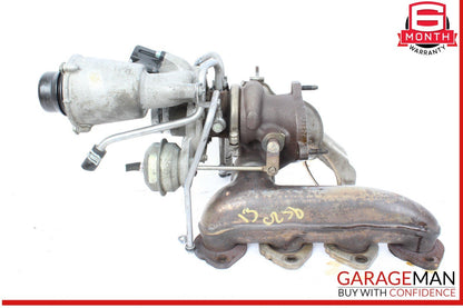 12-15 Mercedes W204 C250 SLK250 1.8L Turbo Turbocharger Manifold Assembly OEM