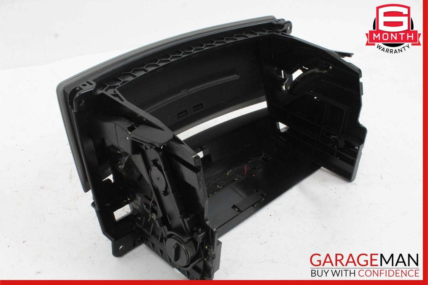 07-13 Mercedes W221 S550 S600 S350 Dash Console CD Player Cover Trim Panel Gray