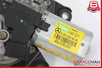 06-12 Mercedes X164 GL450 4MATIC ML450 Rear Windshield Glass Wiper Motor OEM
