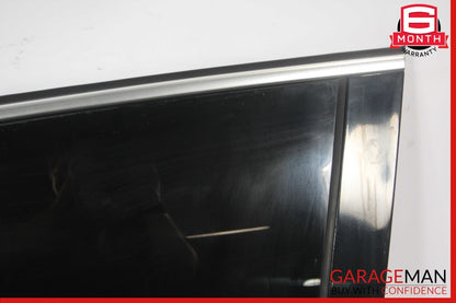 13-19 Mercedes X166 GL450 GLS550 Rear Right Side Quarter Window Glass Trim Assy
