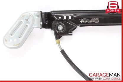 14-22 Maserati Quattroporte Rear Left Side Window Regulator Motor w/ Motor OEM