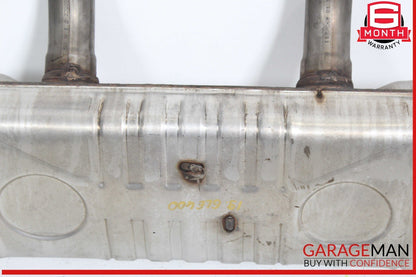 16-19 Mercedes W166 GLE400 3.0L Rear Exhaust Muffler Pipe Assembly OEM