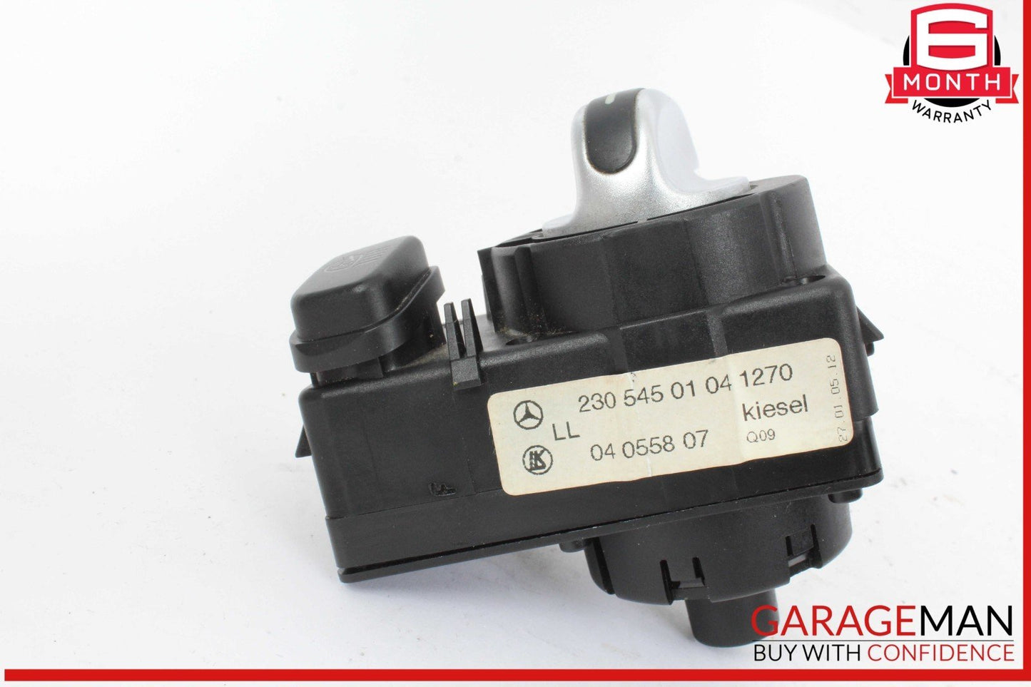 03-12 Mercedes R230 SL500 SL550 SL55 AMG Headlight Control Switch Assembly OEM